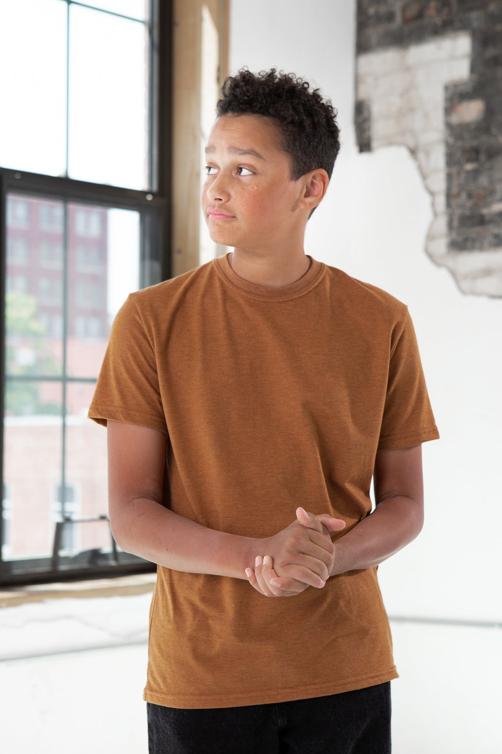 Youth Eco-Triblend Short Sleeve Tee (Fashion Colors)
