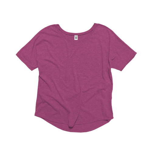 Ladies Eco-Triblend Flowy Tee